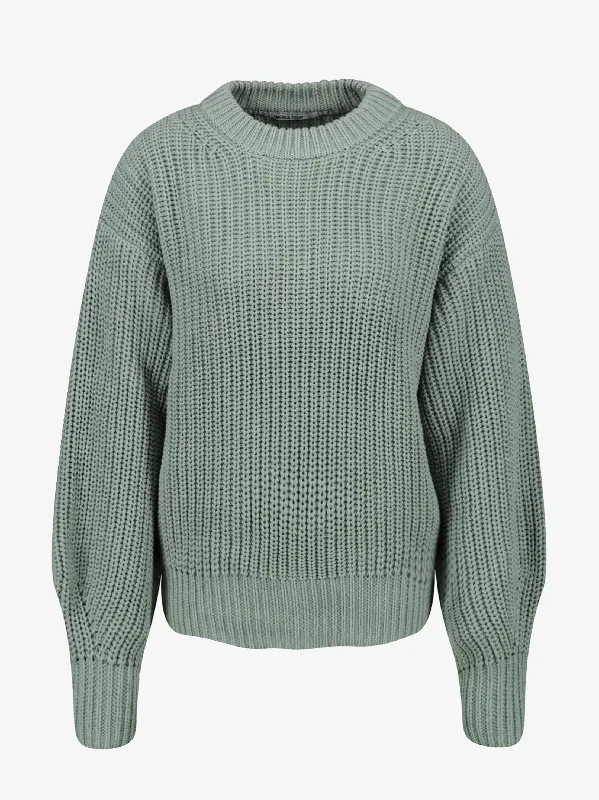 Women's Chunky Sweater,Mint