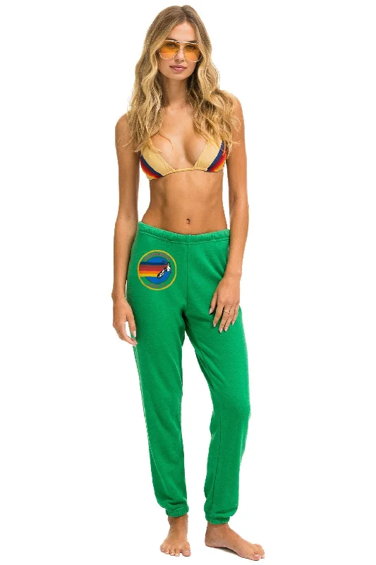 AVIATOR NATION MIAMI SWEATPANTS - KELLY GREEN